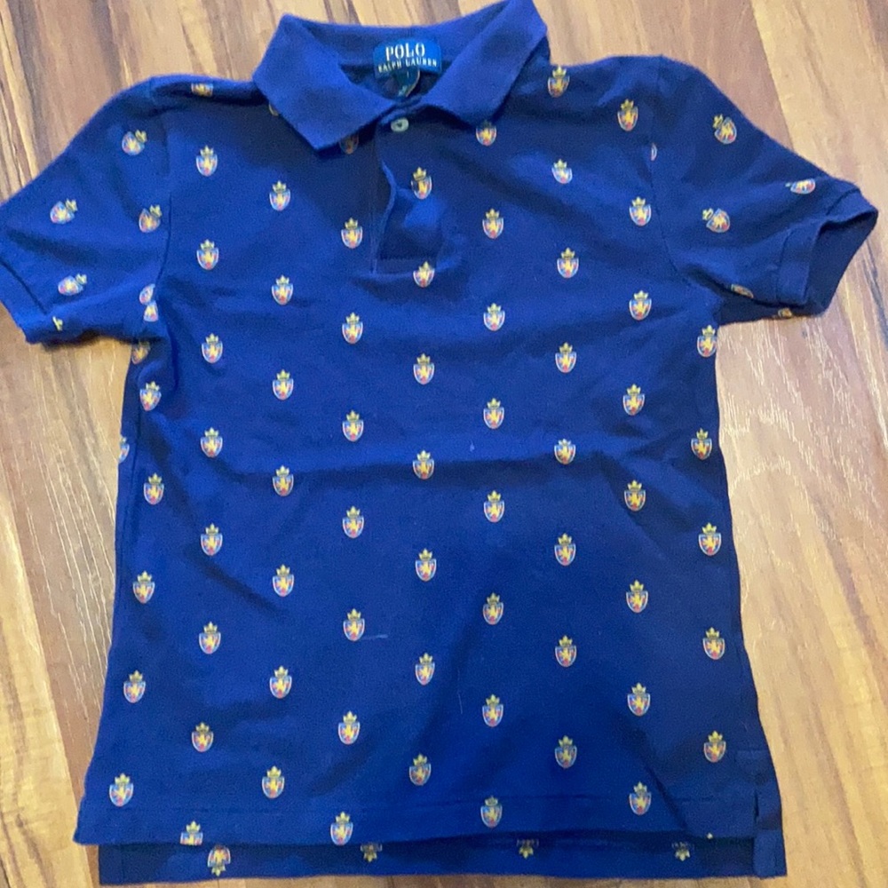 Boys size 7 polo shirt